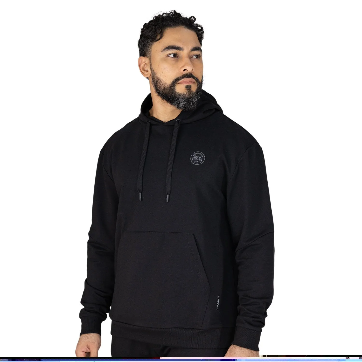 detalle de la costura del hoodie