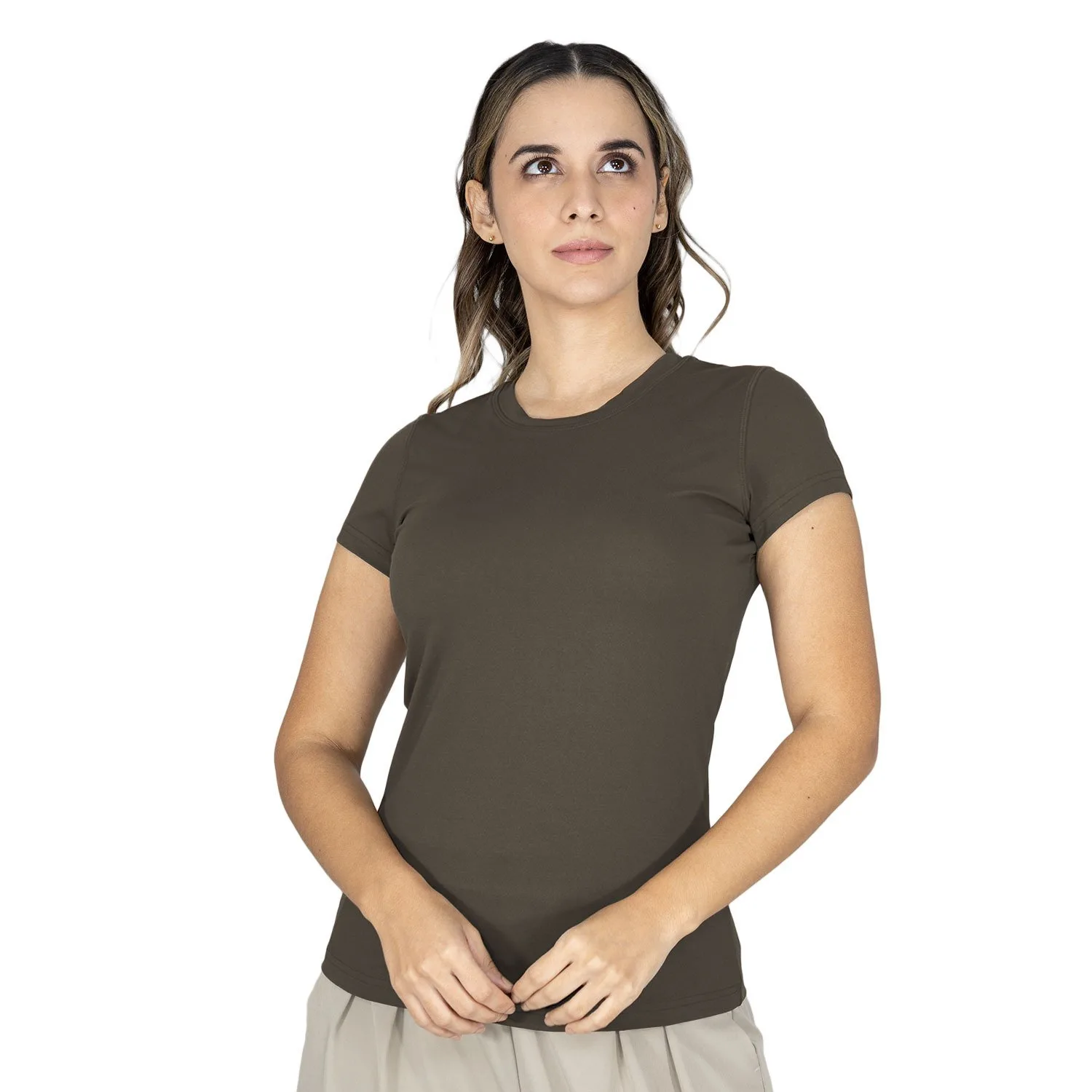 detalle de la camiseta, tejido transpirable