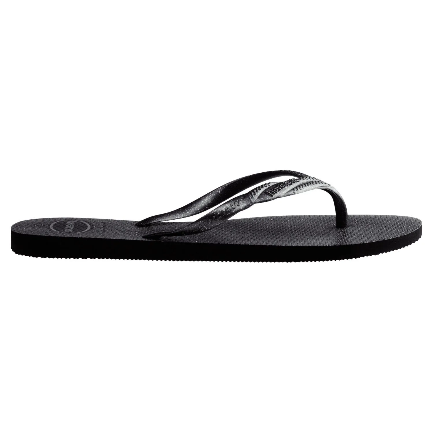 detalle de la suela, sandalias havaianas fantasia