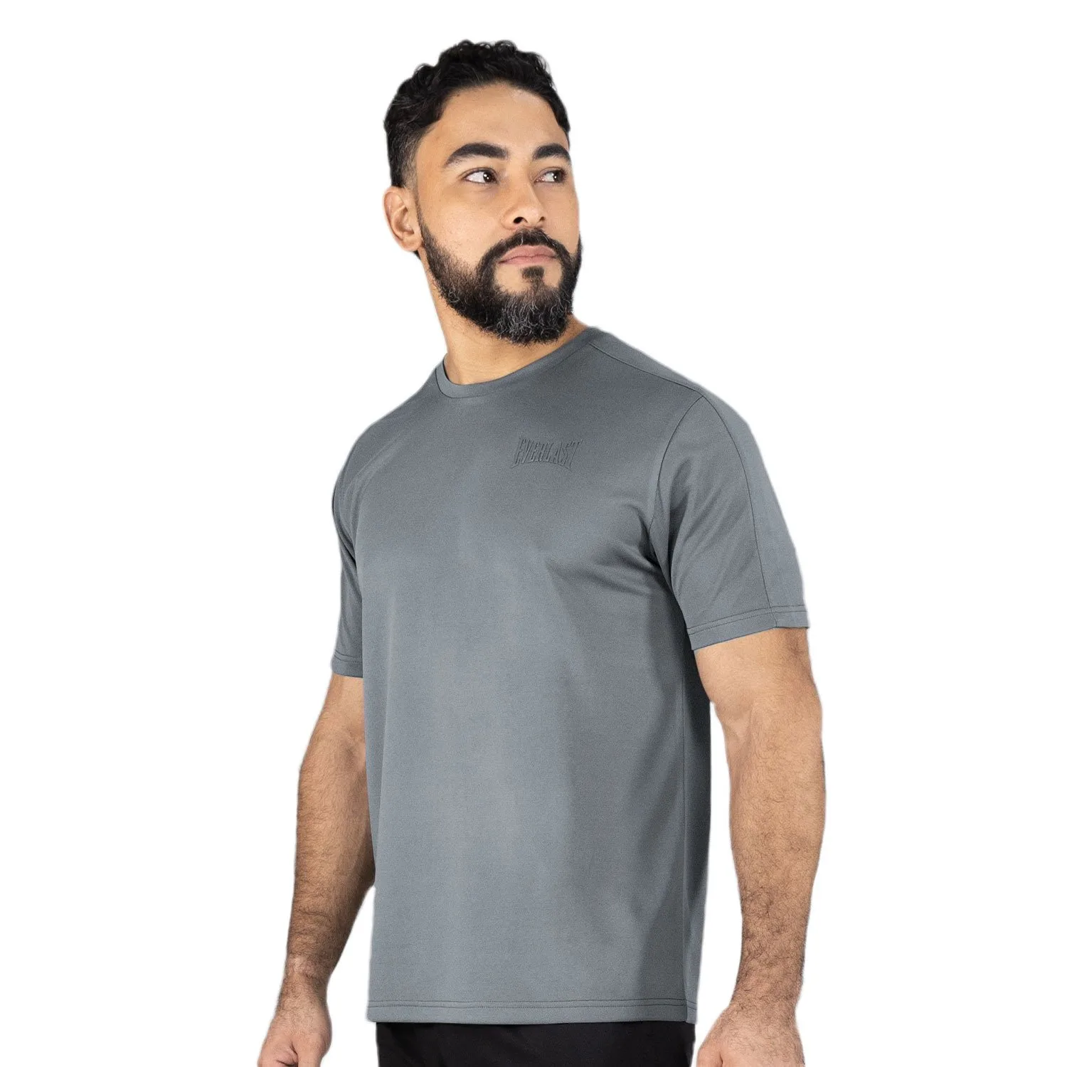 detalle de la costura del tshirt original everlast tactical