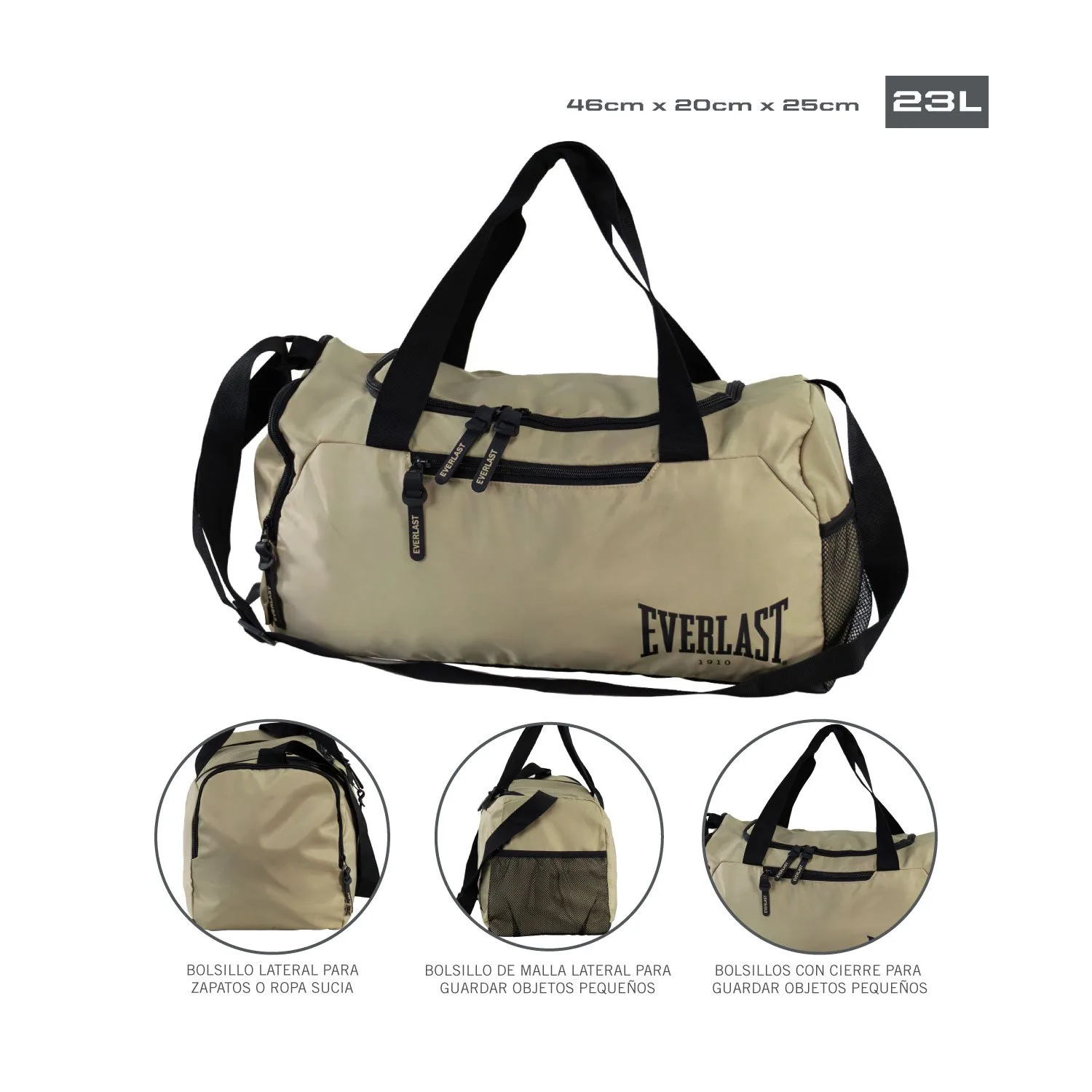 Bolsa Everlast Deportiva Resistente