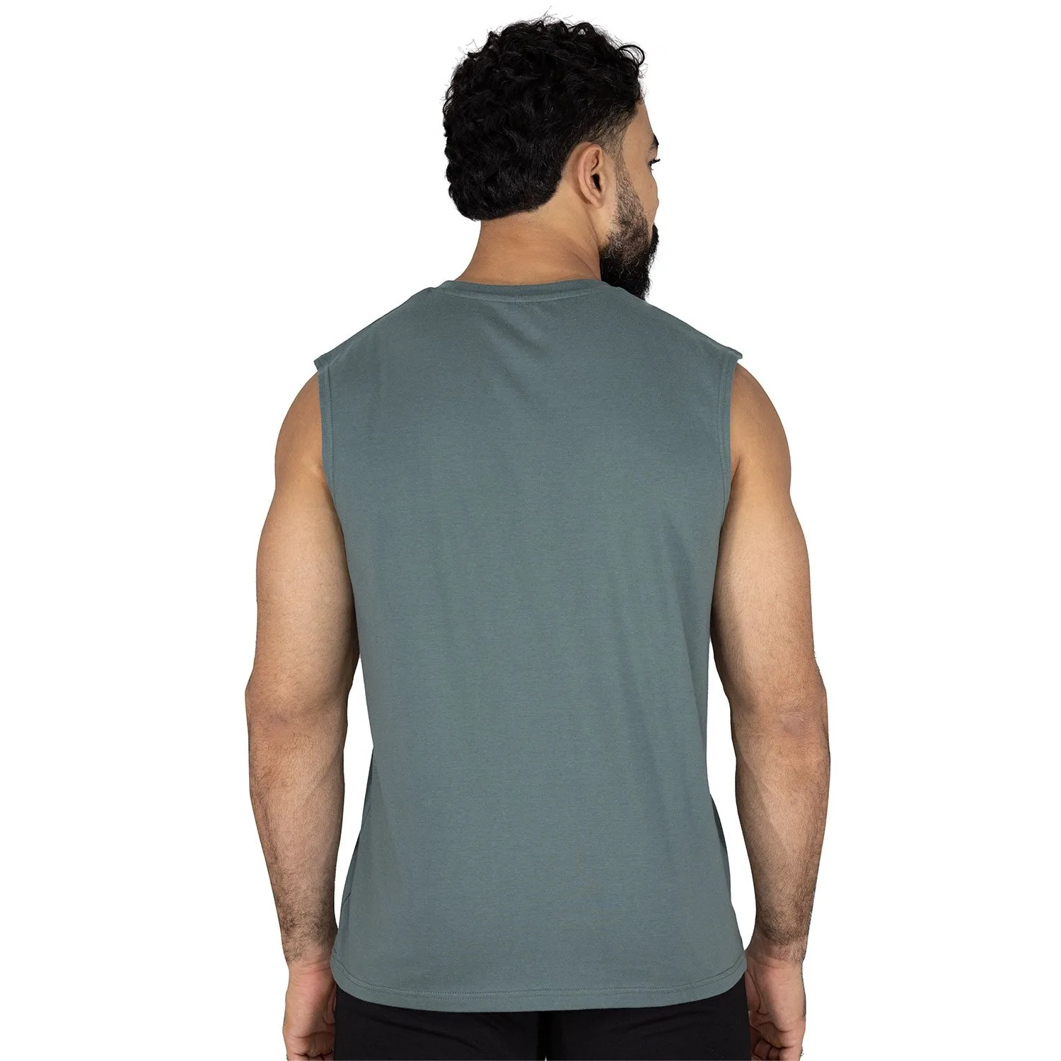 detalle de la costura del tank everlast essentials