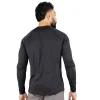 detalle de la tela transpirable de la camiseta long sleeve everlast raft II poliester
