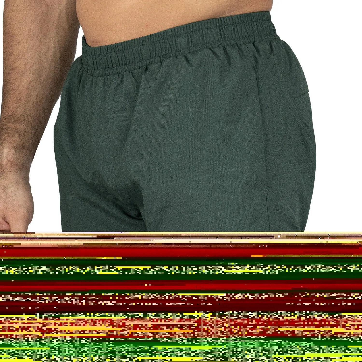 diseño de 5" split del short 2en1 everlast
