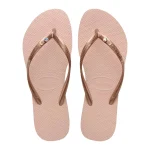 sandalias color fc havaianas, diseño clásico de caucho.