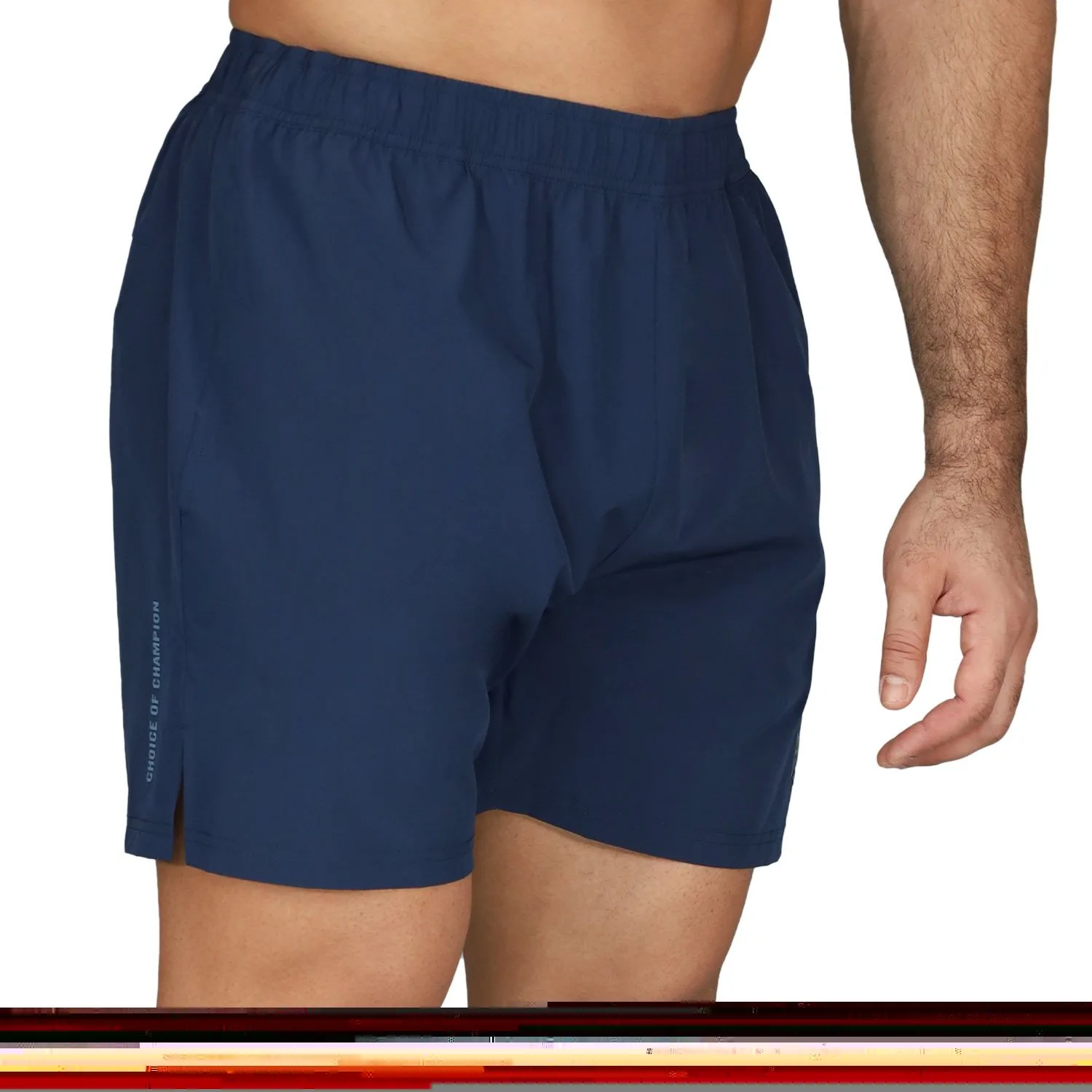 vista trasera del short everlast mile II 5 inch