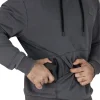 vista trasera del hoodie original everlast republic