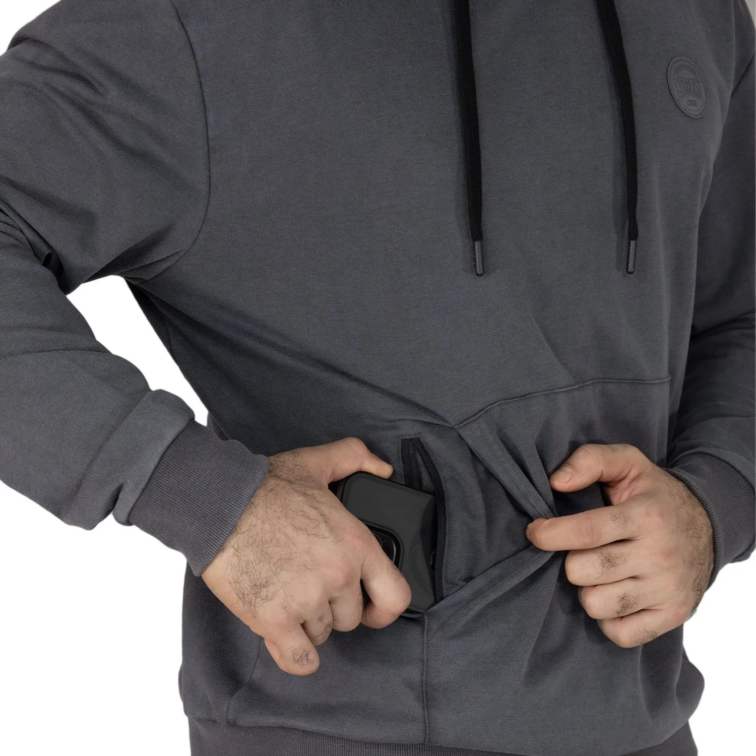 vista trasera del hoodie original everlast republic