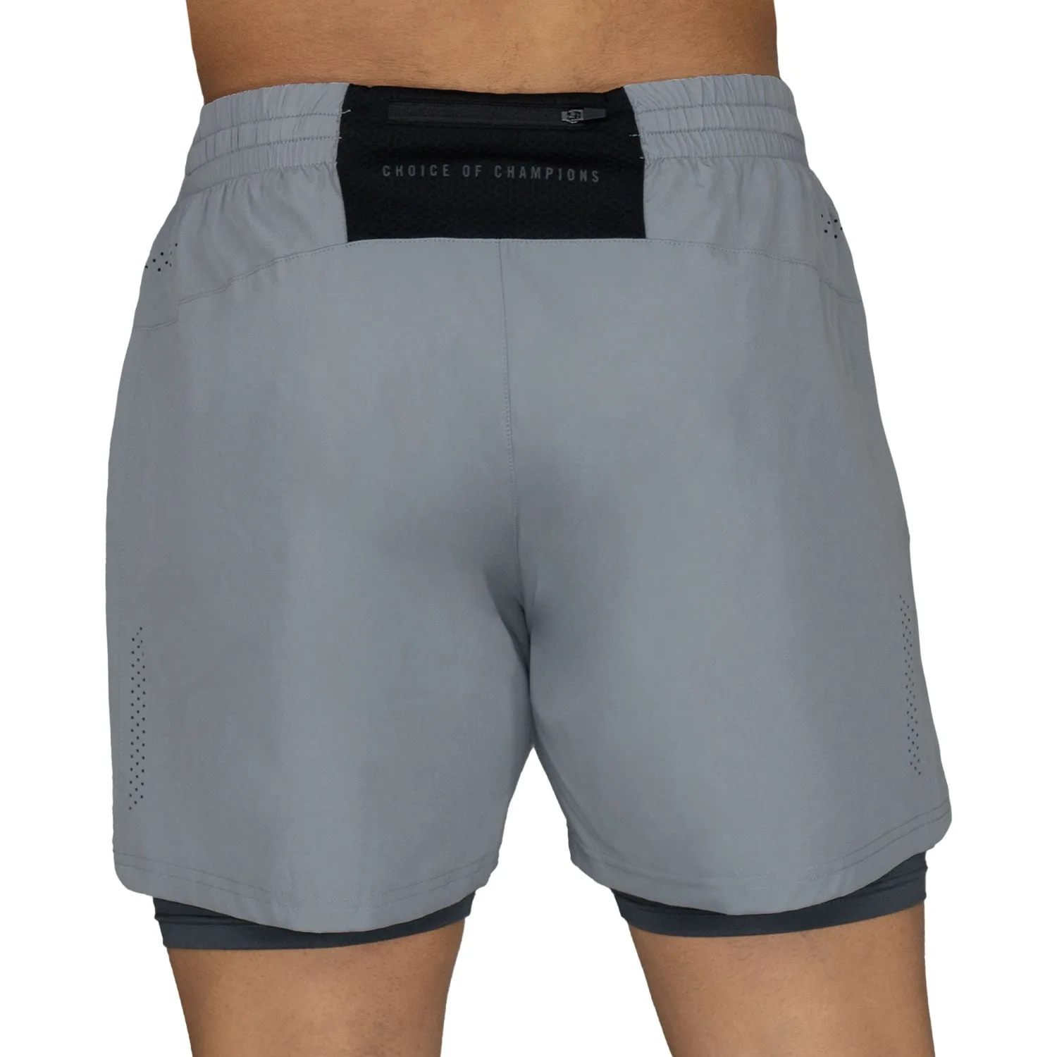 Short Men 2In1 Poly/Spx Everlast Rush 5" - Imagen 3