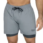 Short Men 2In1 Poly/Spx Everlast Rush 5″ - Deportes Jimmy Panamá