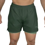 Short 2In1 Men Poly/Elast Everlast Stride 5"