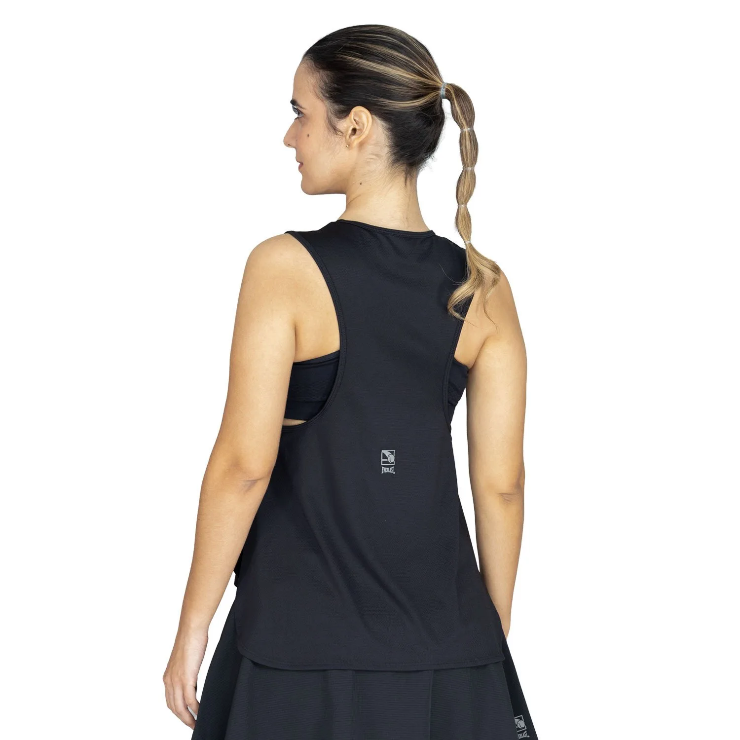 Camiseta Sin Mangas para Mujer Everlast Point Bk - Imagen 3