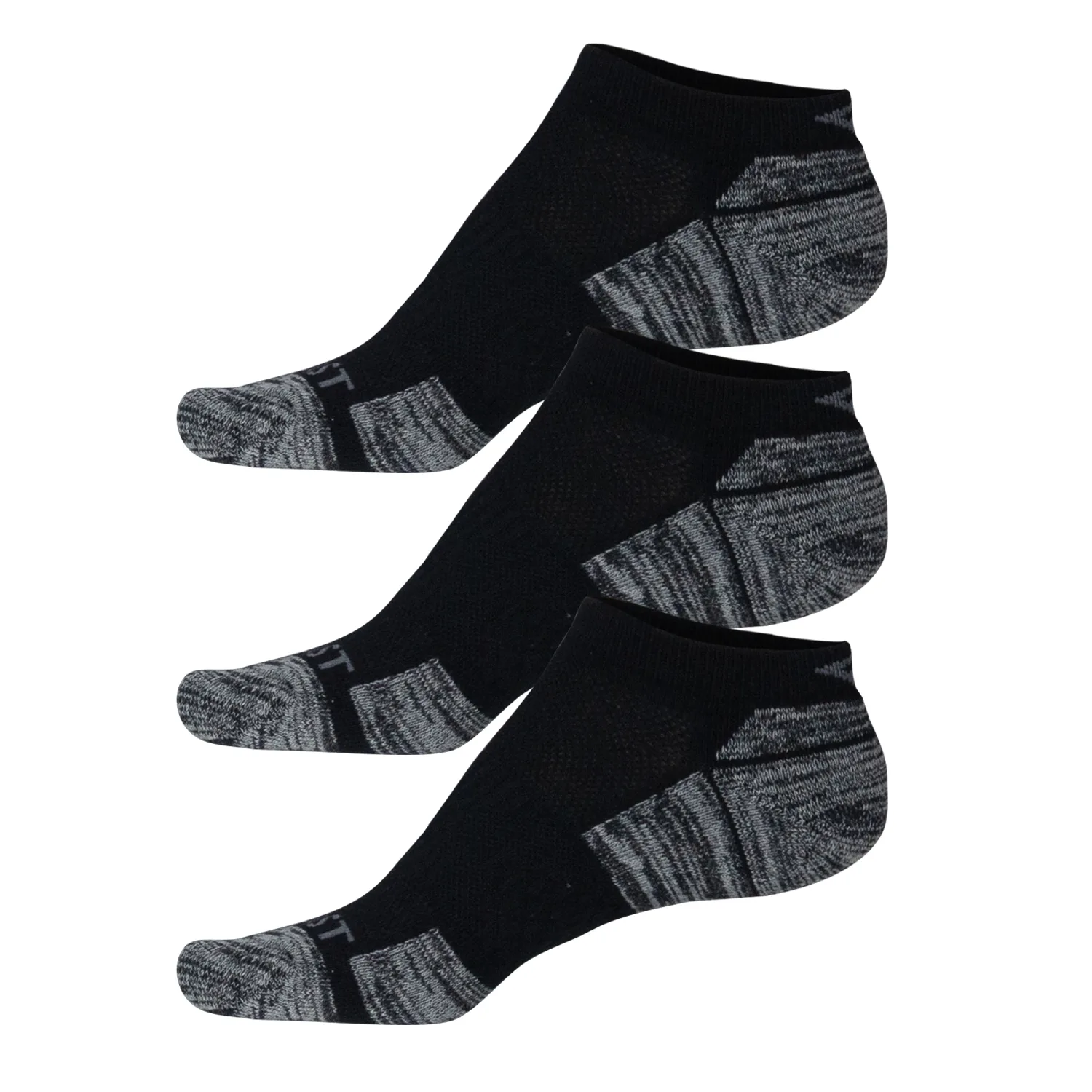 Media 9-11 3-pack Perform Low Cut Everlast Bk
