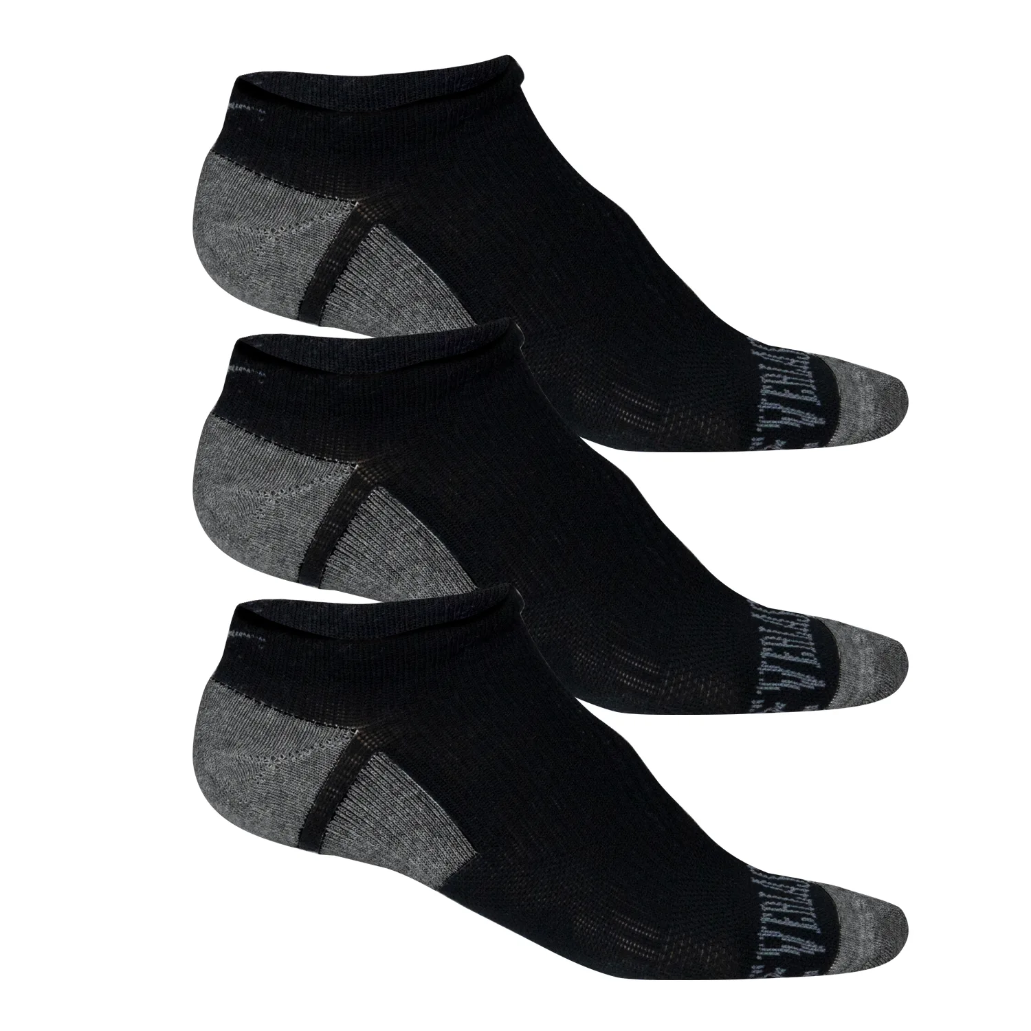 Media 10-13 3-pack Perform Low Cut Everlast Bk