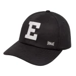 Gorra Everlast Bobcat negra con logo bordado