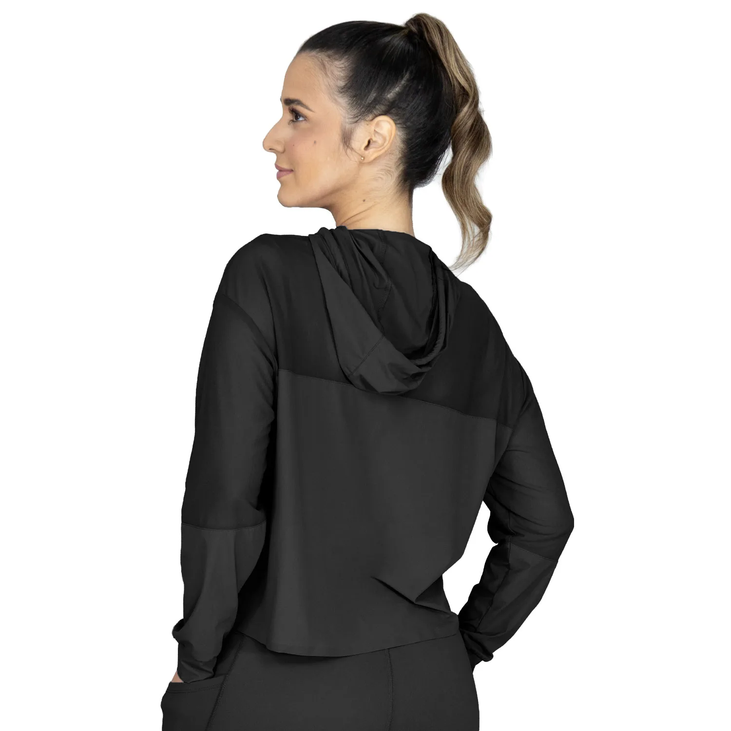 Buzo Everlast Mujer Eos Negro