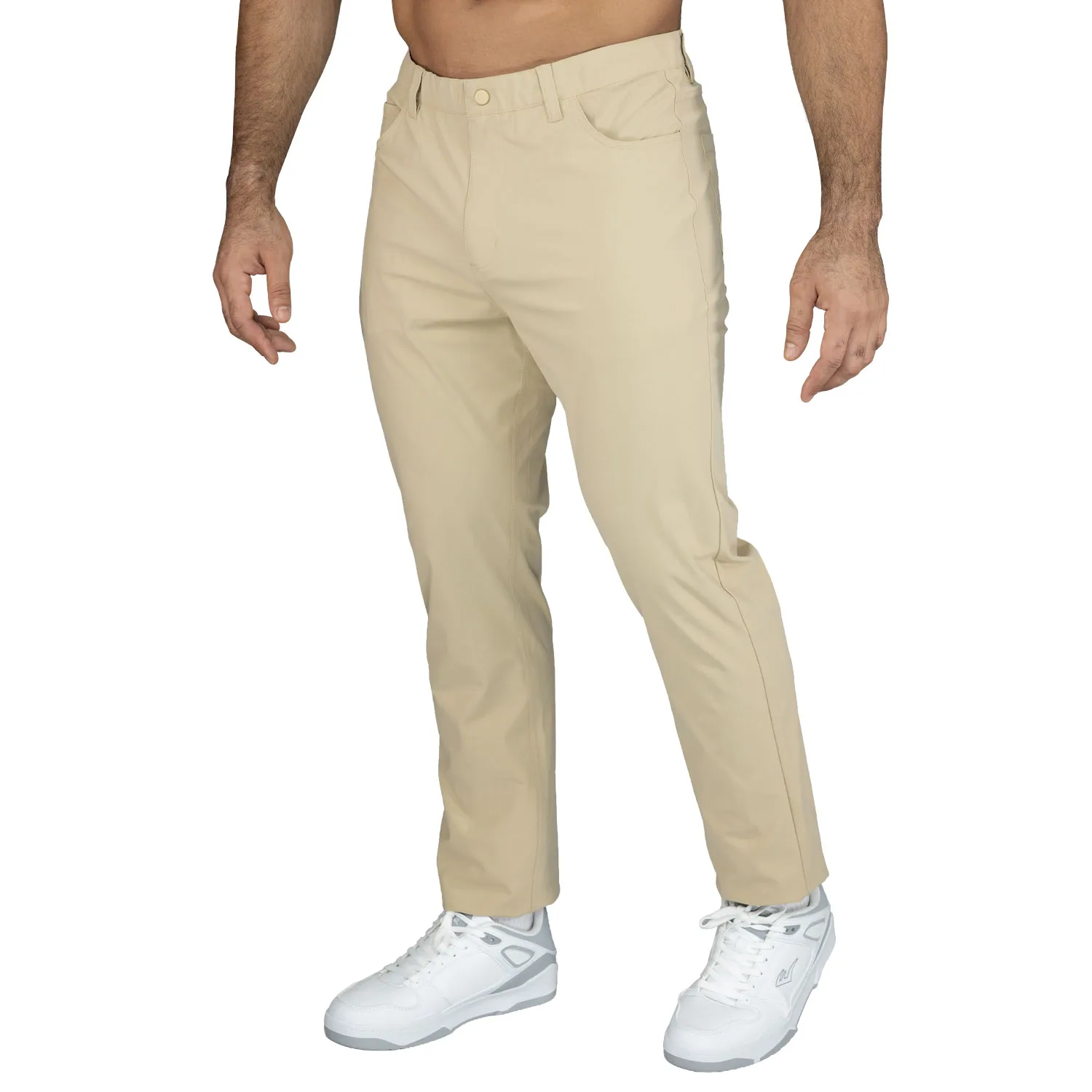 Pantalón Hombre Everlast Beige 365 Performance