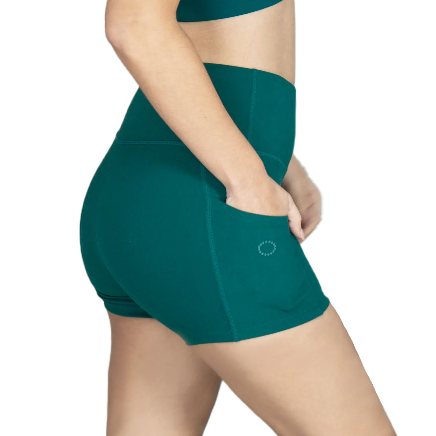 Short Deportivo Mujer Everlast Power-Bold Turquesa