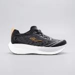 Zapatillas Elite Blast-C1 de Everlast para hombre en colorway Negro/Blanco/Naranja, running de velocidad con placa de propulsion.