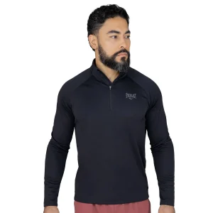 Sudadera Everlast Hombre Lagoon Negra