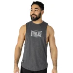 Camiseta sin mangas Everlast Legacy gris para hombre, tallas S a XL