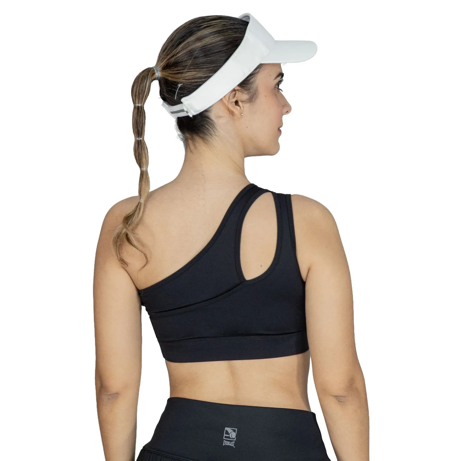 Top Deportivo Un Hombro Everlast Negro - Imagen 3