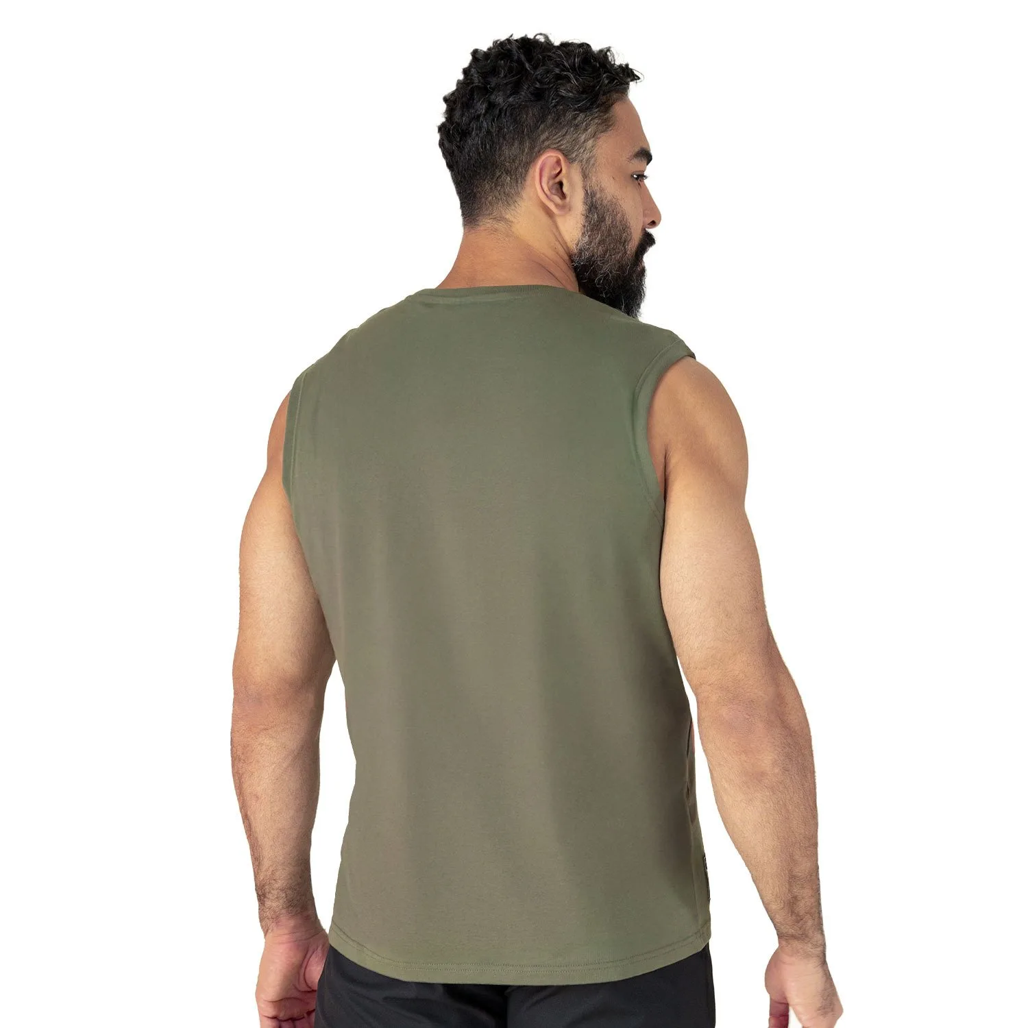 Camiseta Sin Mangas Verde Everlast - Imagen 3