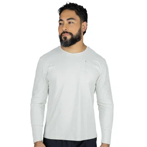 Camiseta manga larga hombre Everlast Waypoint blanca