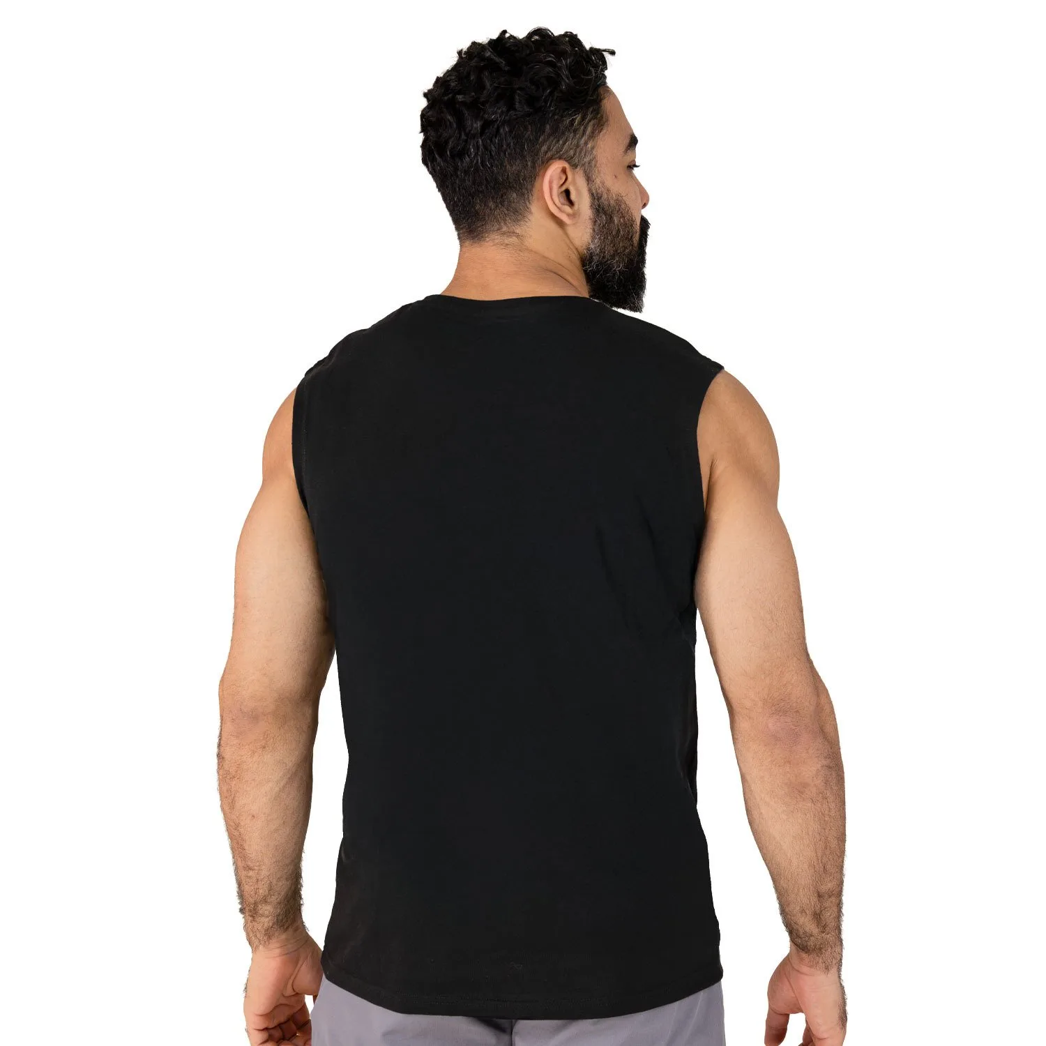 Camiseta Sin Mangas Negra Everlast - Imagen 3