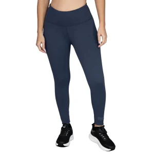 Leggings deportivos Everlast Power-Bold azul, tiro alto para mujer