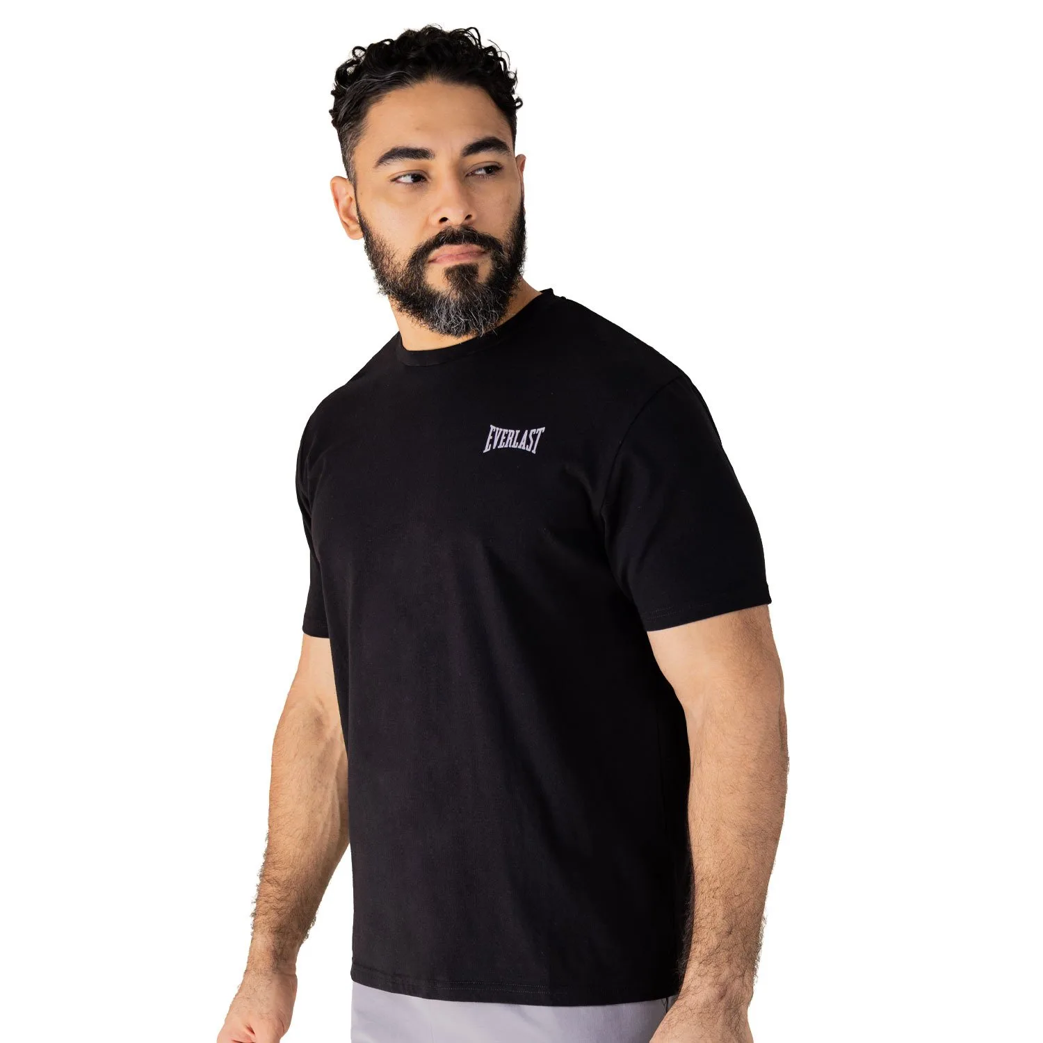 Camiseta Poliester 1910 Everlast Negra - Imagen 2