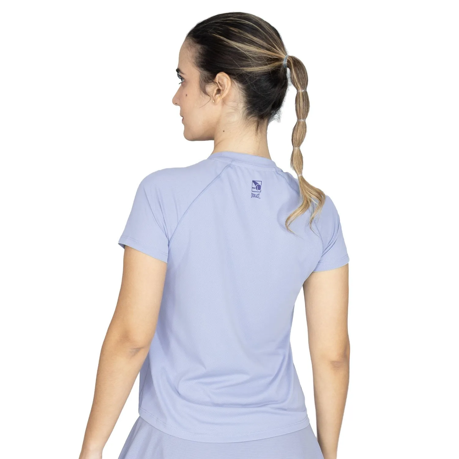 Camiseta Deportiva Mujer Lila Everlast - Imagen 3