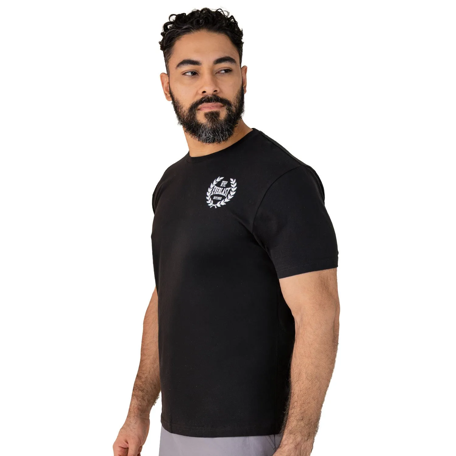 Camiseta Everlast Hombre Bronx Negra - Imagen 2
