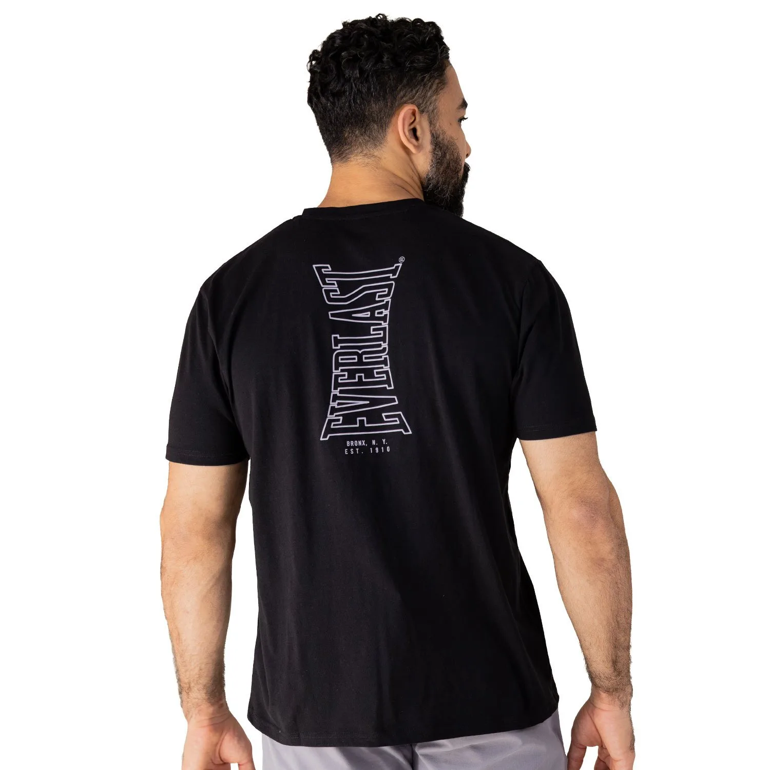 Camiseta Poliester 1910 Everlast Negra - Imagen 3