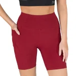 Biker short motion rojo Everlast para mujer, colección Motion