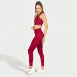 Bra deportivo Everlast rojo Motion en poliéster con elastano
