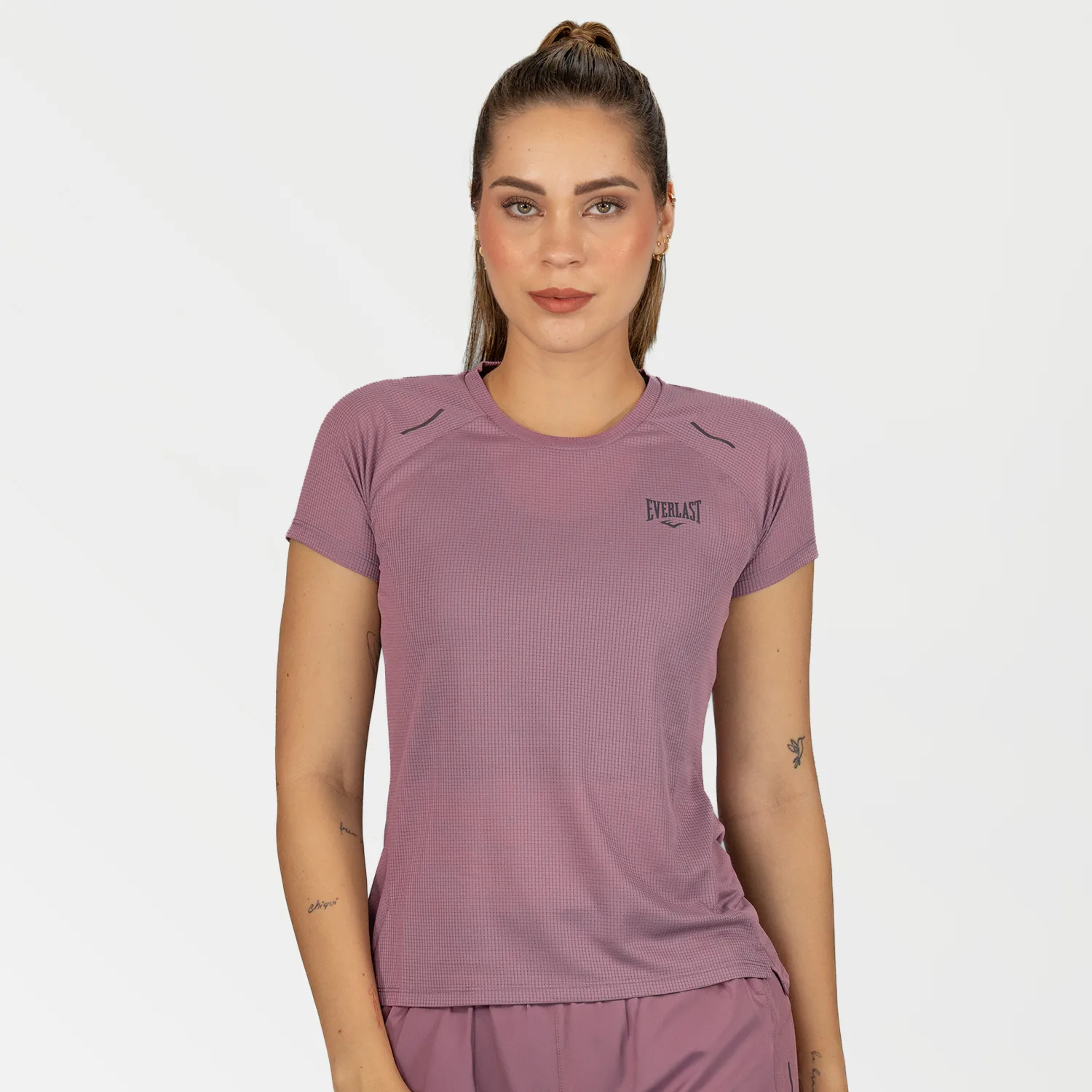 Camiseta Deportiva Morada Everlast Z1
