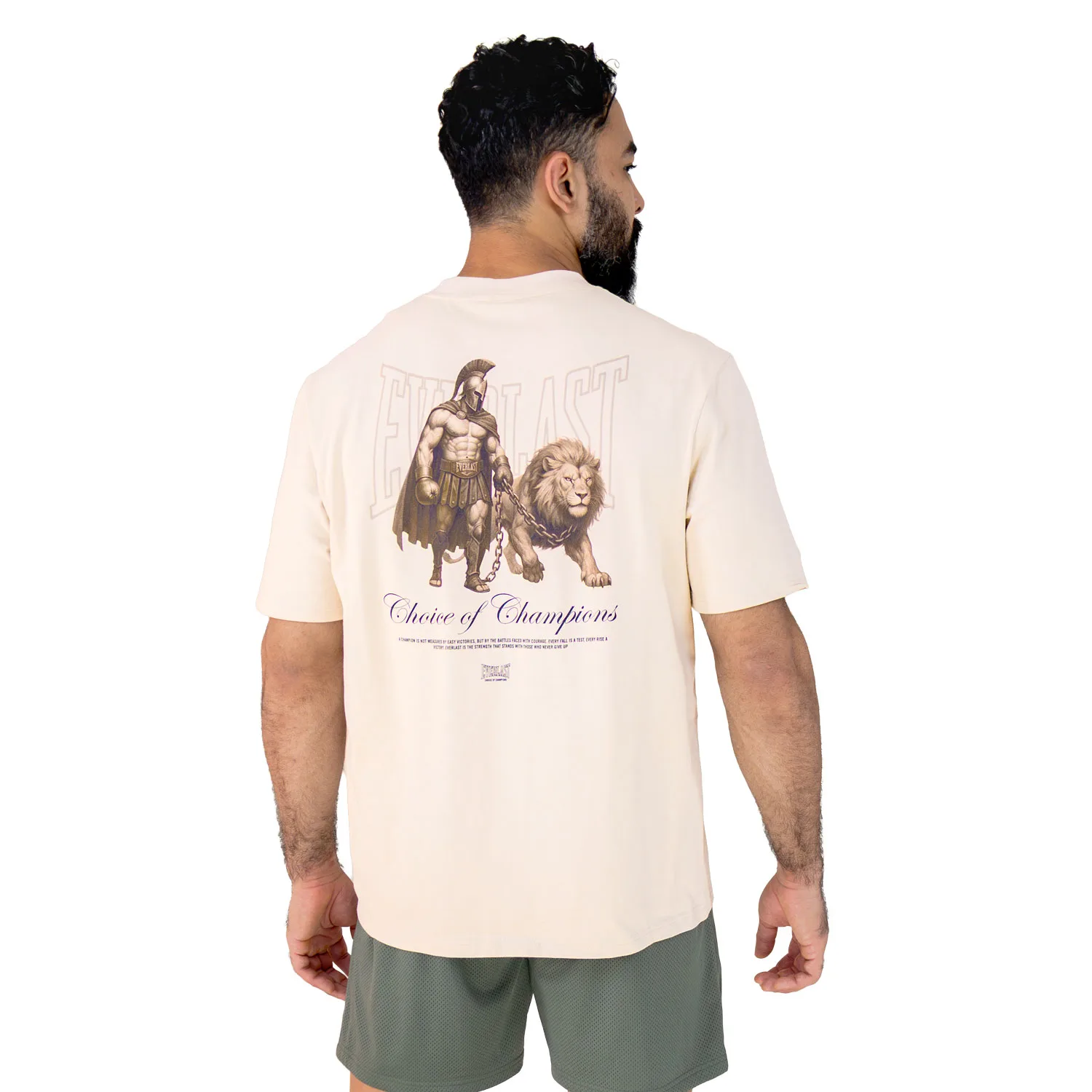 Camiseta Everlast Gladiator Crema