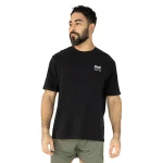 Camiseta Oversize Negra Hombre Everlast Barbell - Deportes Jimmy Panamá