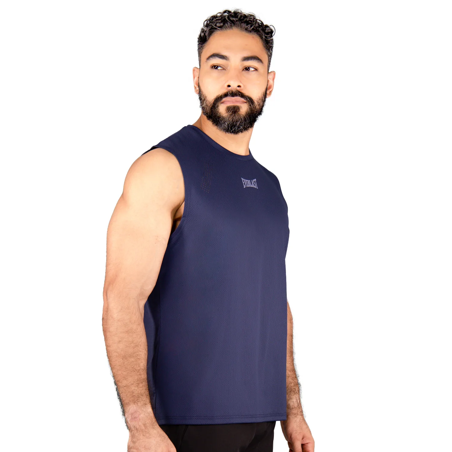 Camiseta Sin Mangas Azul Everlast Power