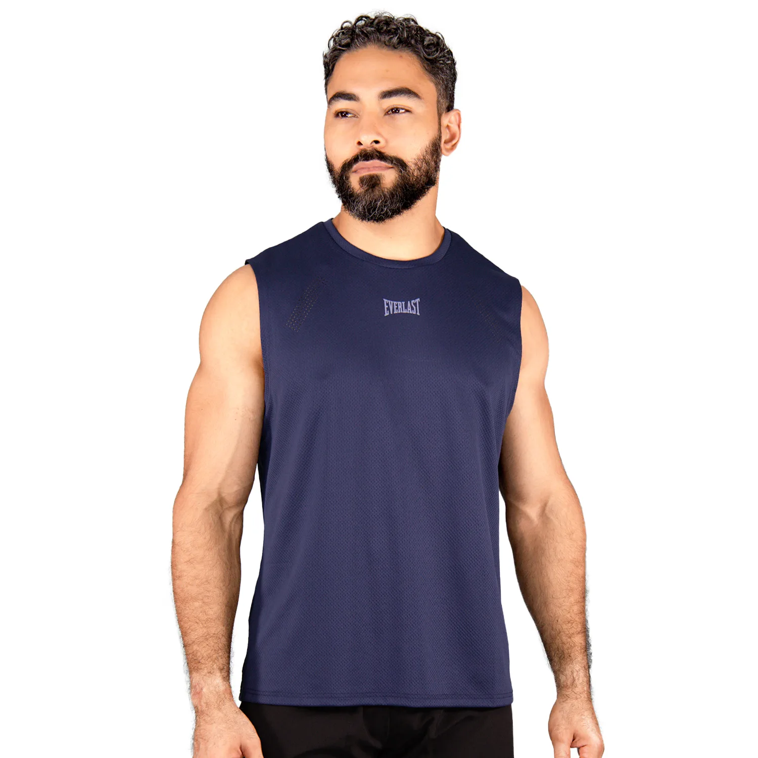 Camiseta Sin Mangas Azul Everlast Power