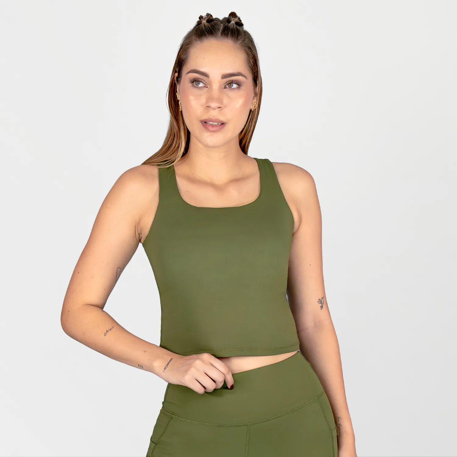 Camiseta sin Mangas Earthed Everlast Verde