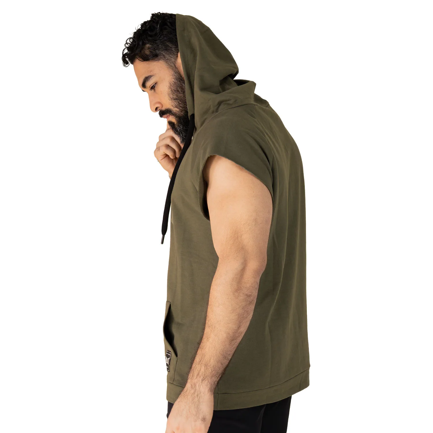 Chaleco Capucha Hombre Everlast Verde