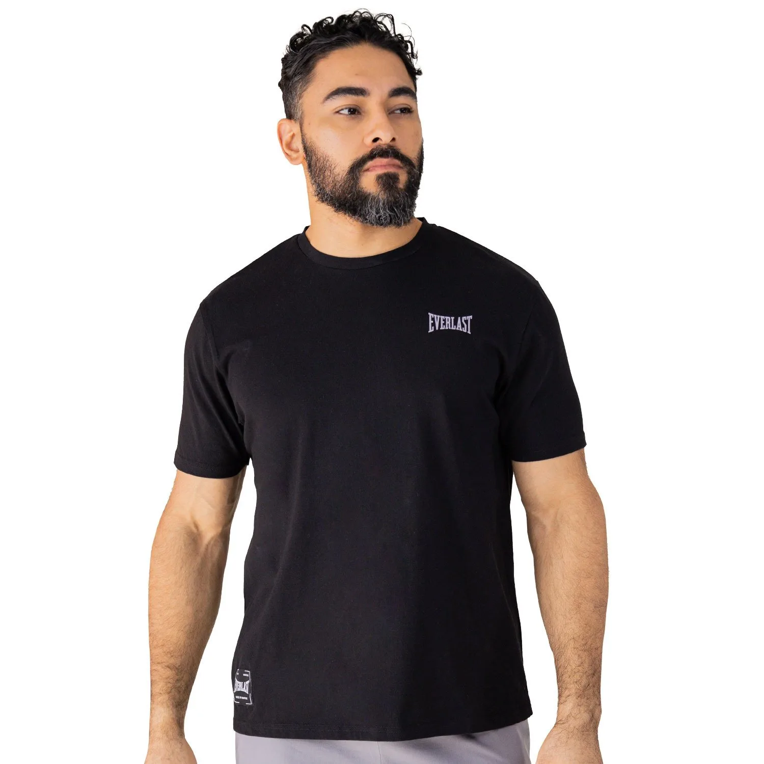 Camiseta Poliester 1910 Everlast Negra - Deportes Jimmy Panamá