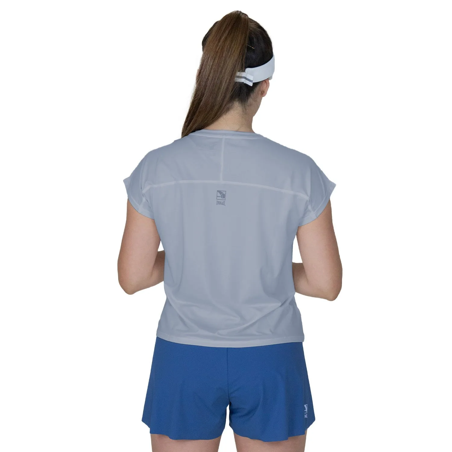 Camiseta Everlast Mujer Jacquard Lila - Imagen 3