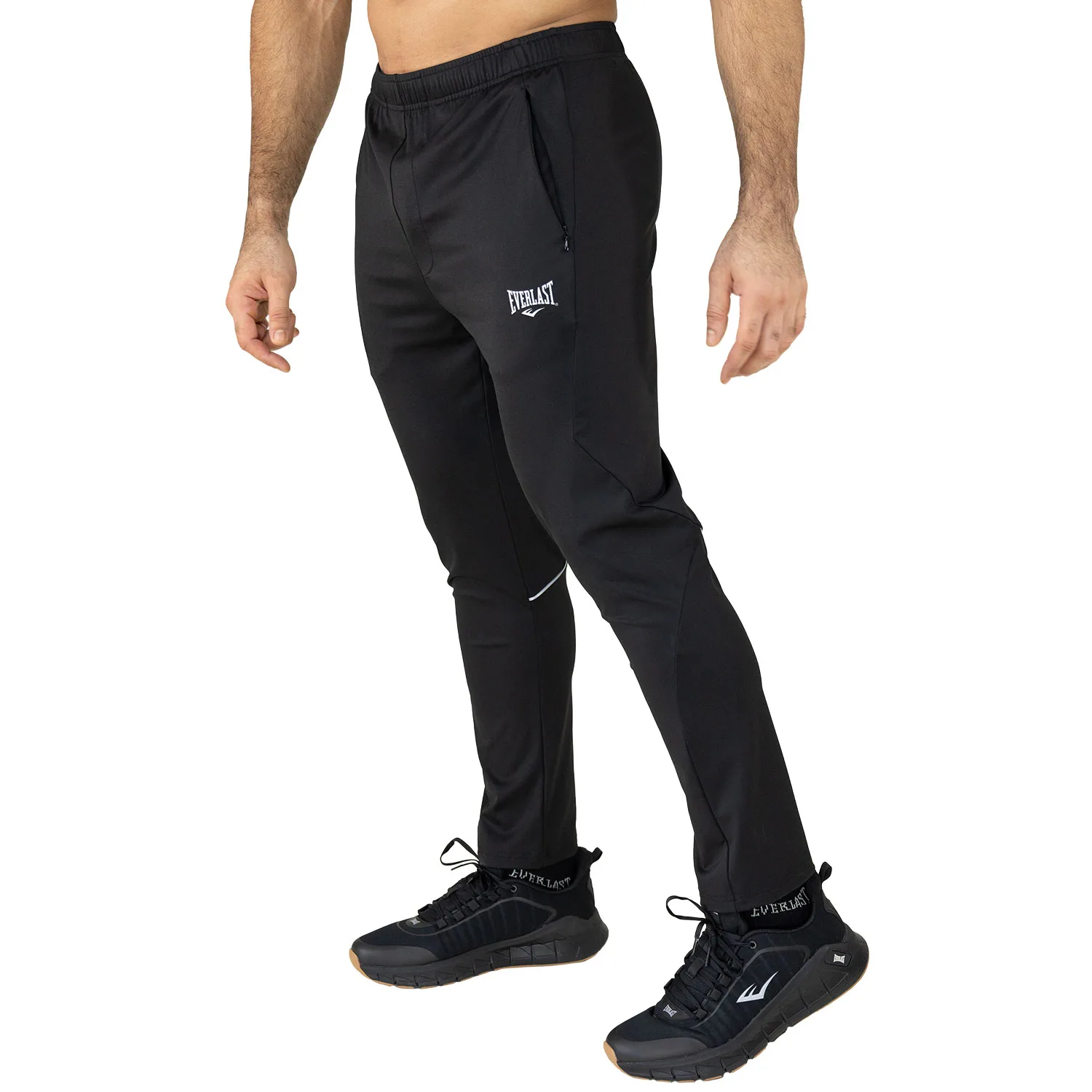 Pantalón Deportivo Hombre Everlast Core Negro