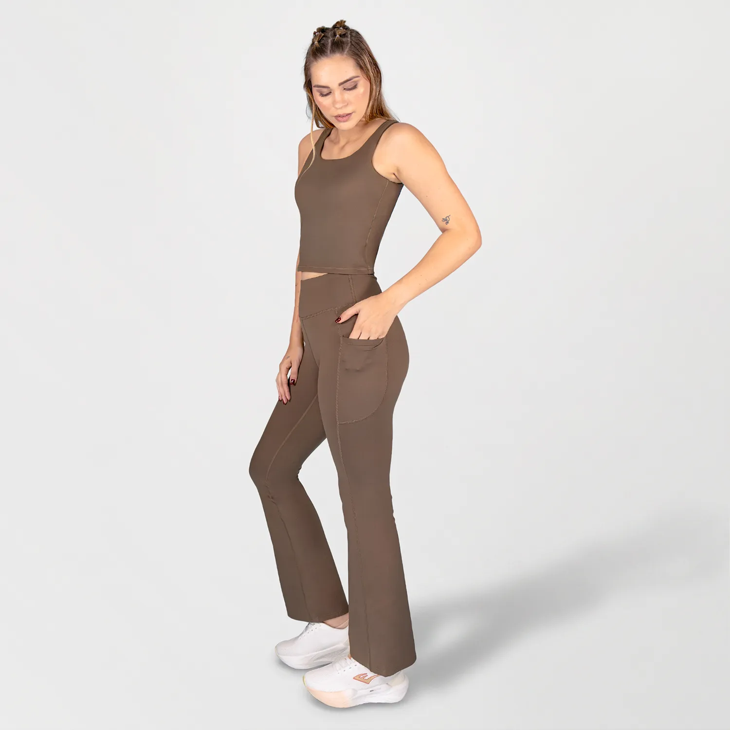 Pantalon Deportivo Mujer Everlast Flare