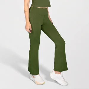 Pantalón Flare Everlast Flare Pocket Verde - Deportes Jimmy Panamá