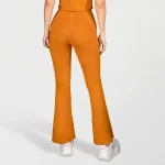 Pantalón flare mujer Everlast Flare Pocket color terracota