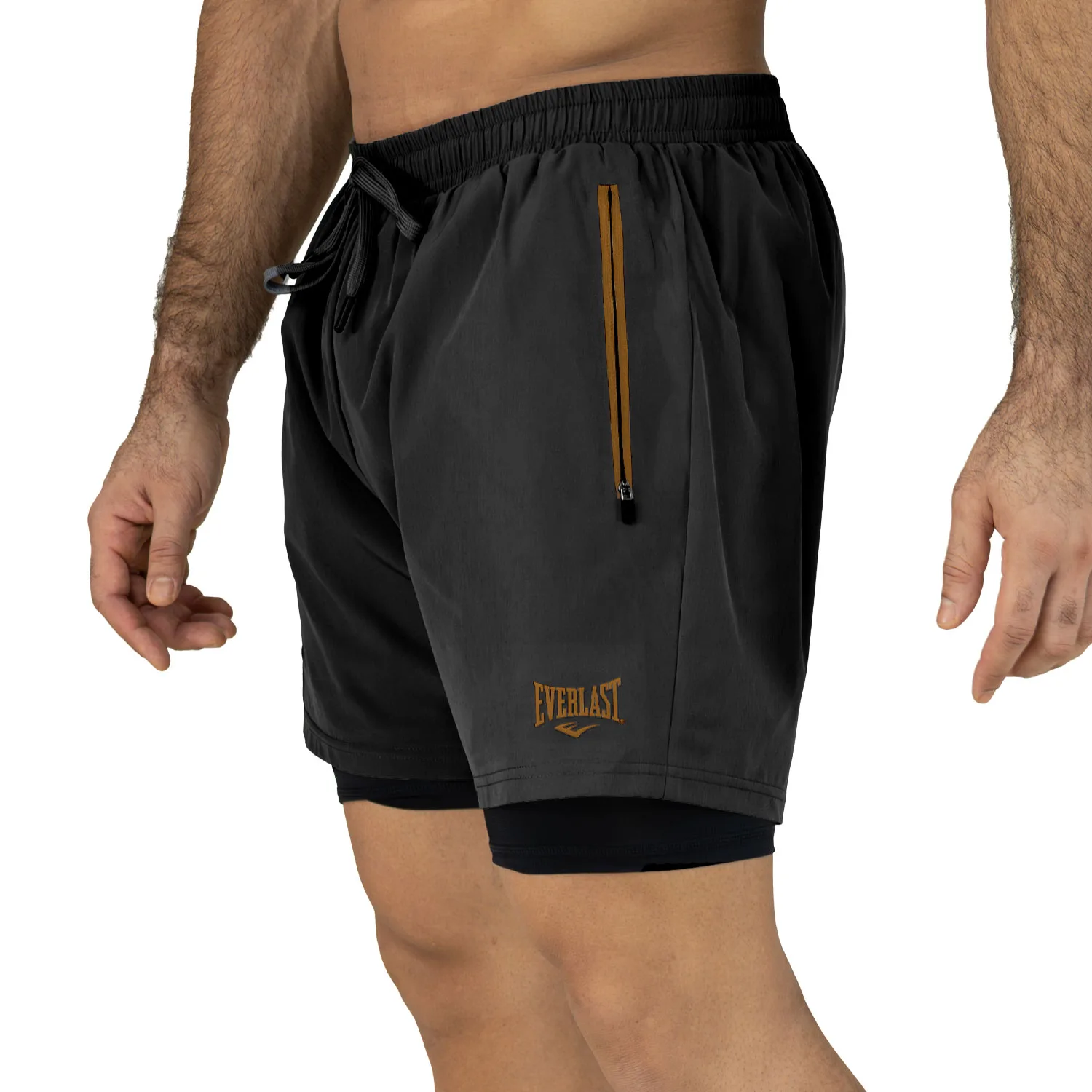 Short 2en1 Force Everlast Negro